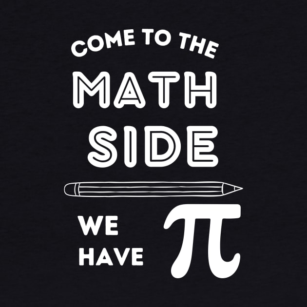 Funny Come to the Math Side we have PI by ELMAARIF